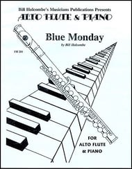 BLUE MONDAY ALTO FLUTE/PIANO cover